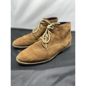 Cole Haan C30077 Nathan Brown Leather Suede Lace Up Chukka Boot Men's Size 9.5